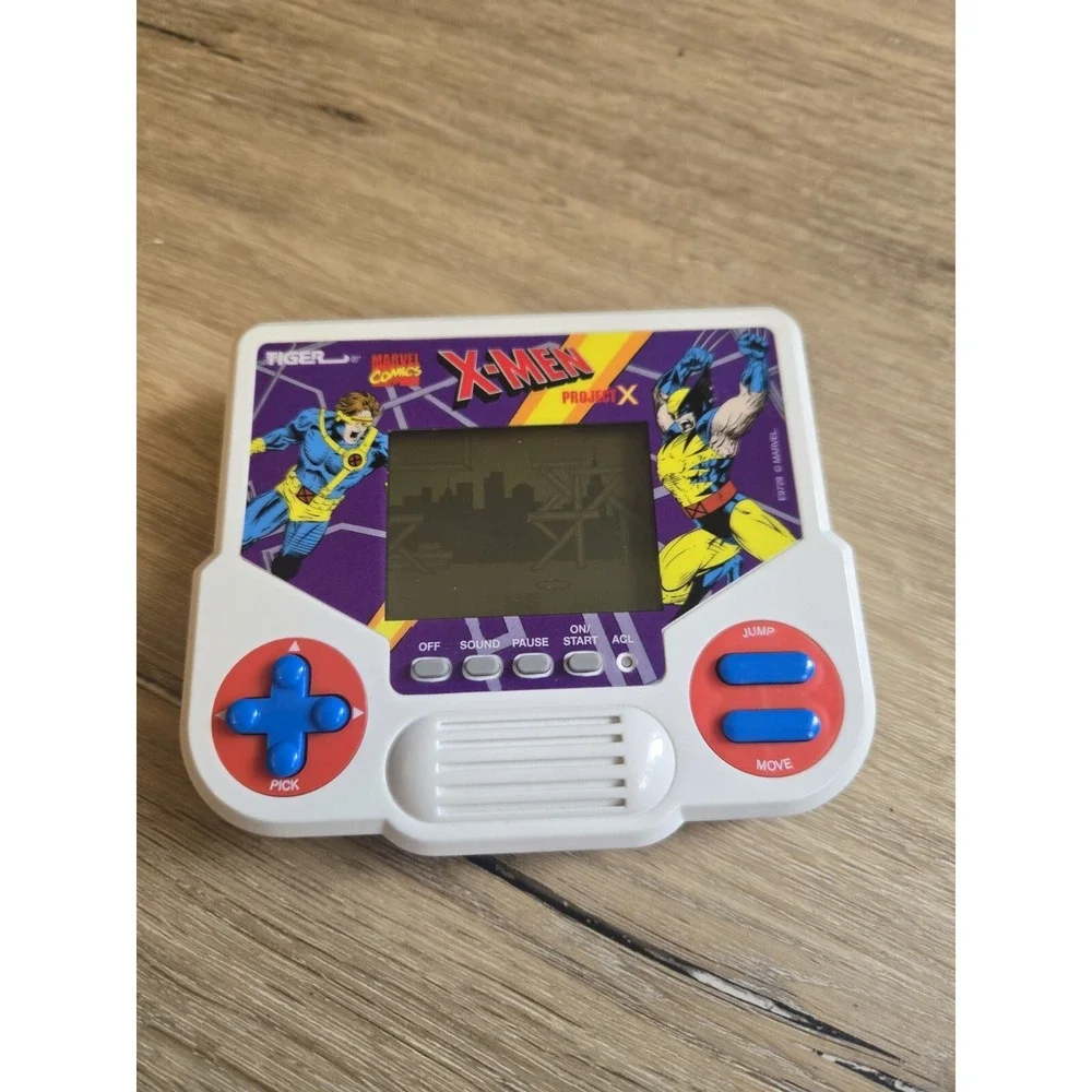 Marvel X-Men Project X Handheld Game 2020 Hasbro Gaming Tiger Electronics,Works